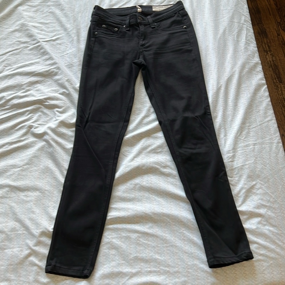 Rag and bone black legging size 24